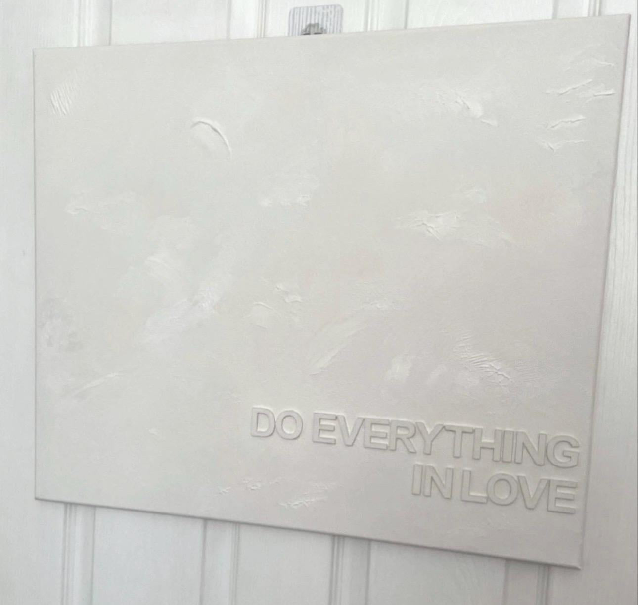 Textured canvas with wording (extra large)