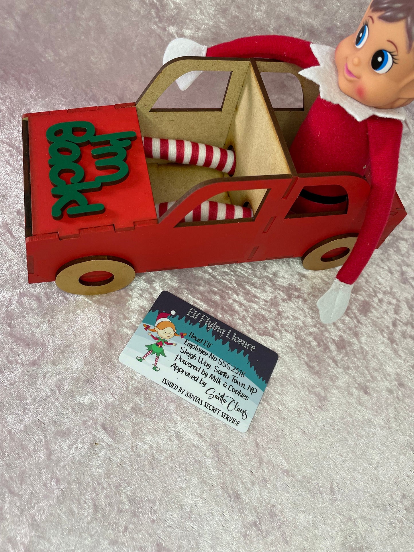 Christmas elf arrival car sets