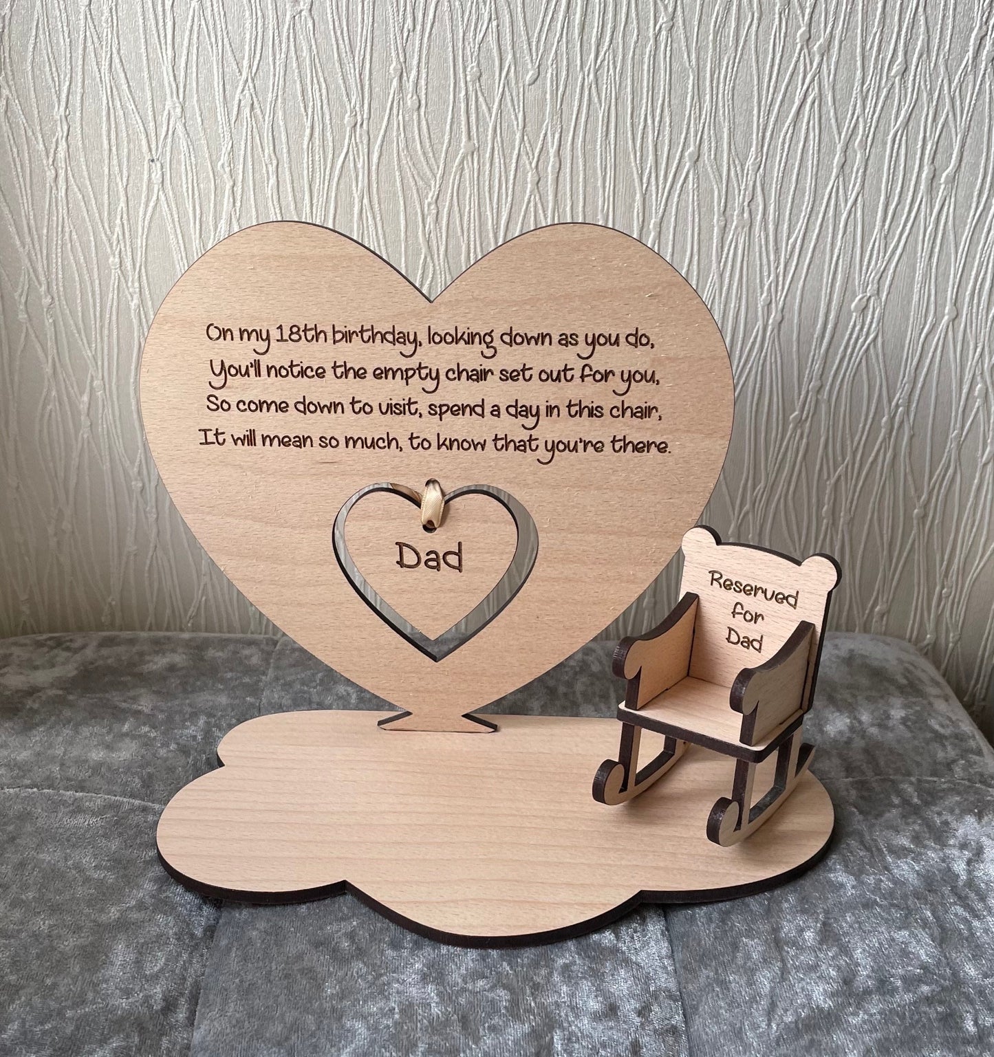 Personalised Memorial decoration