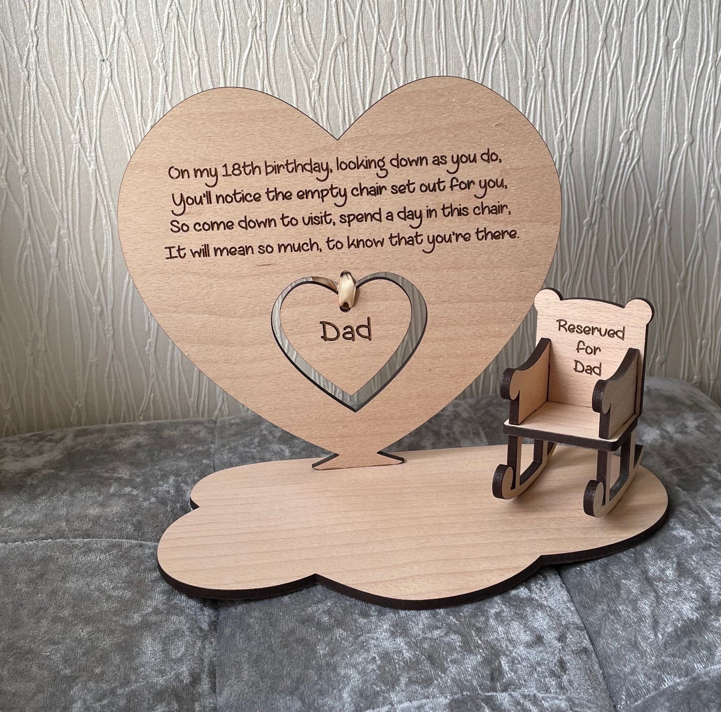 Personalised Memorial decoration