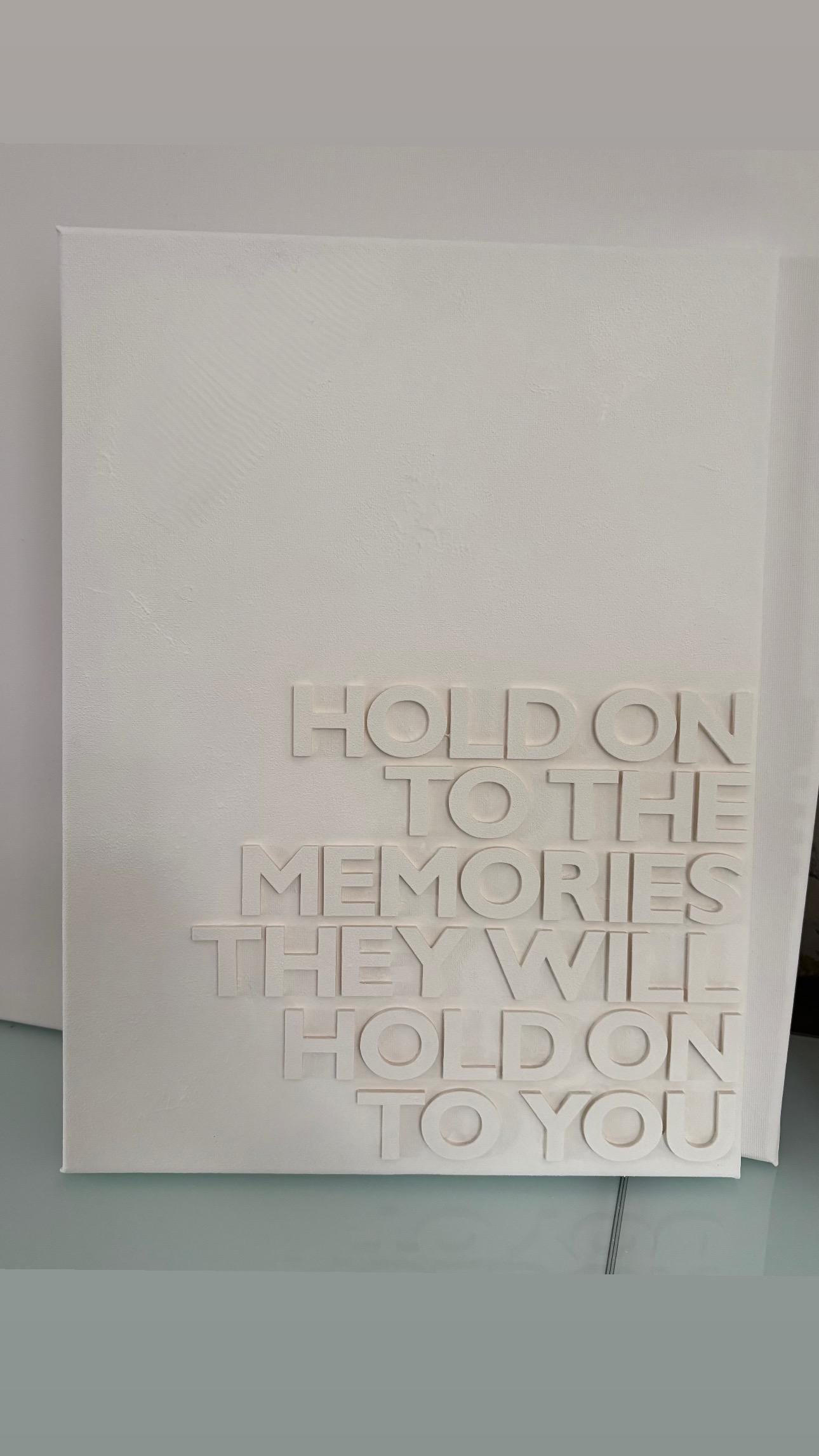 Textured canvas with wording (small)