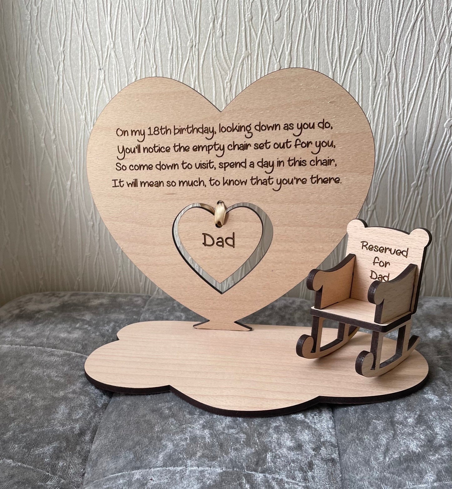 Personalised Memorial decoration