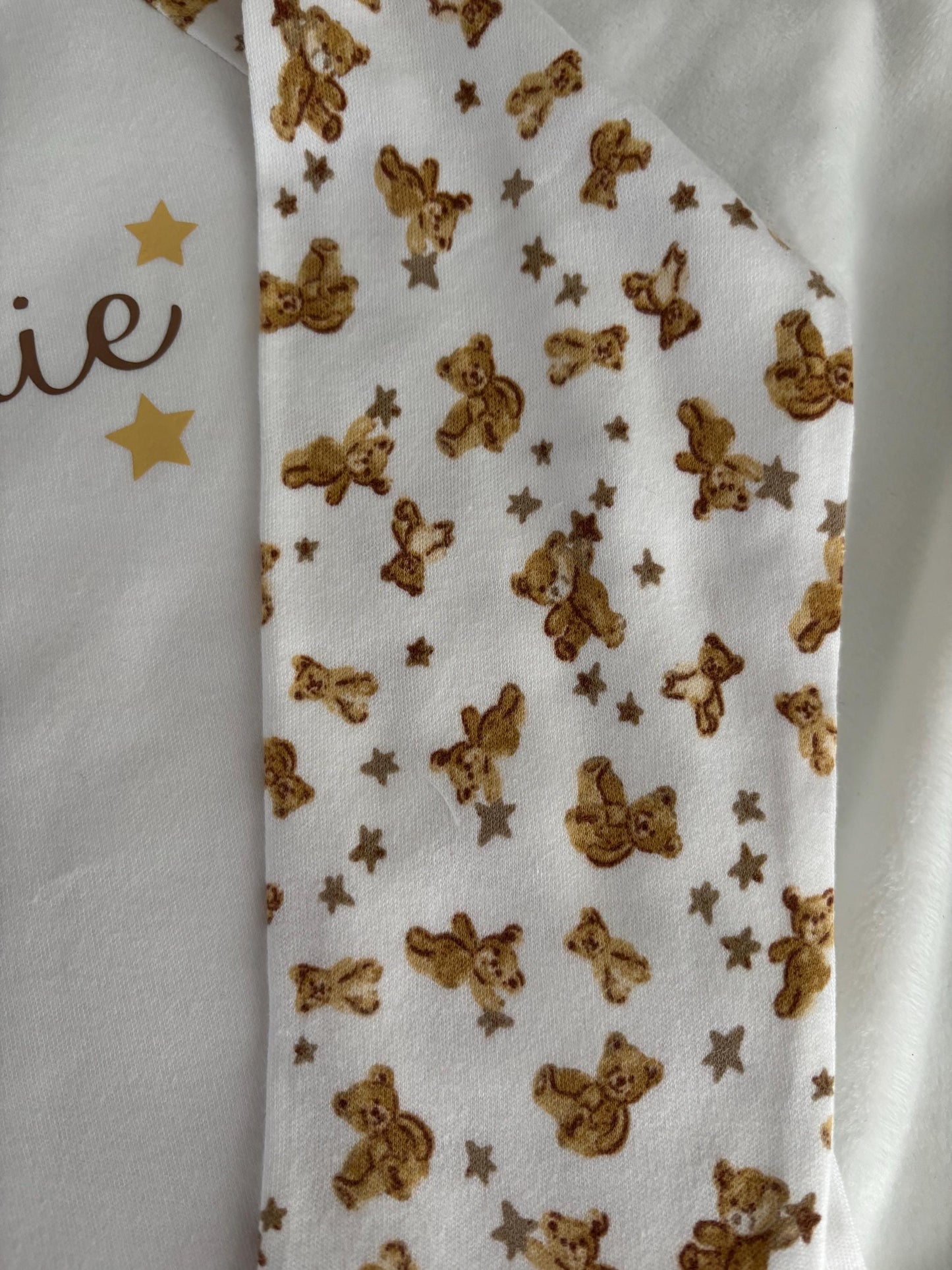 Personalised children’s Christmas patterned pyjamas