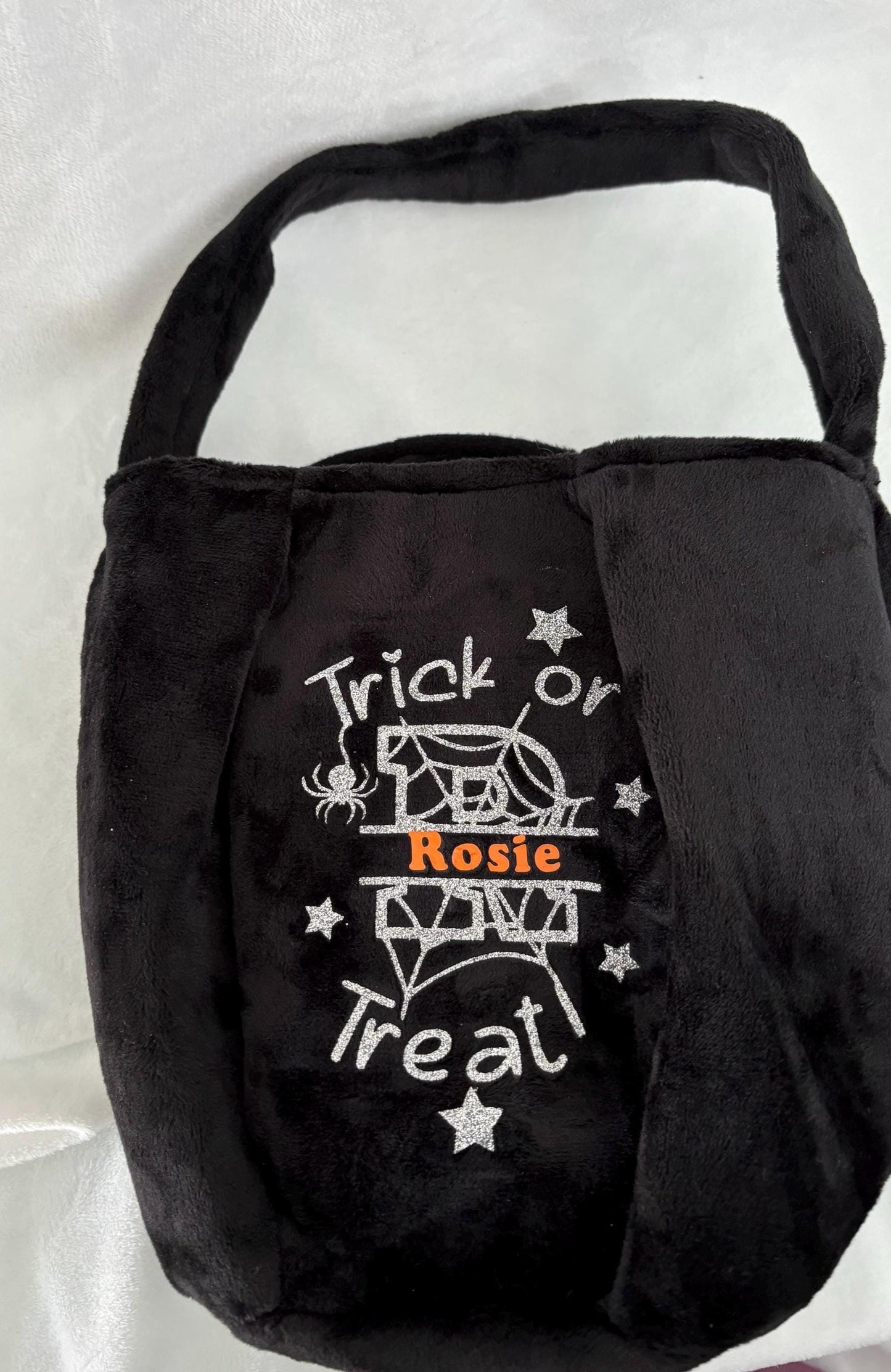 personalised trick or treat Halloween bags