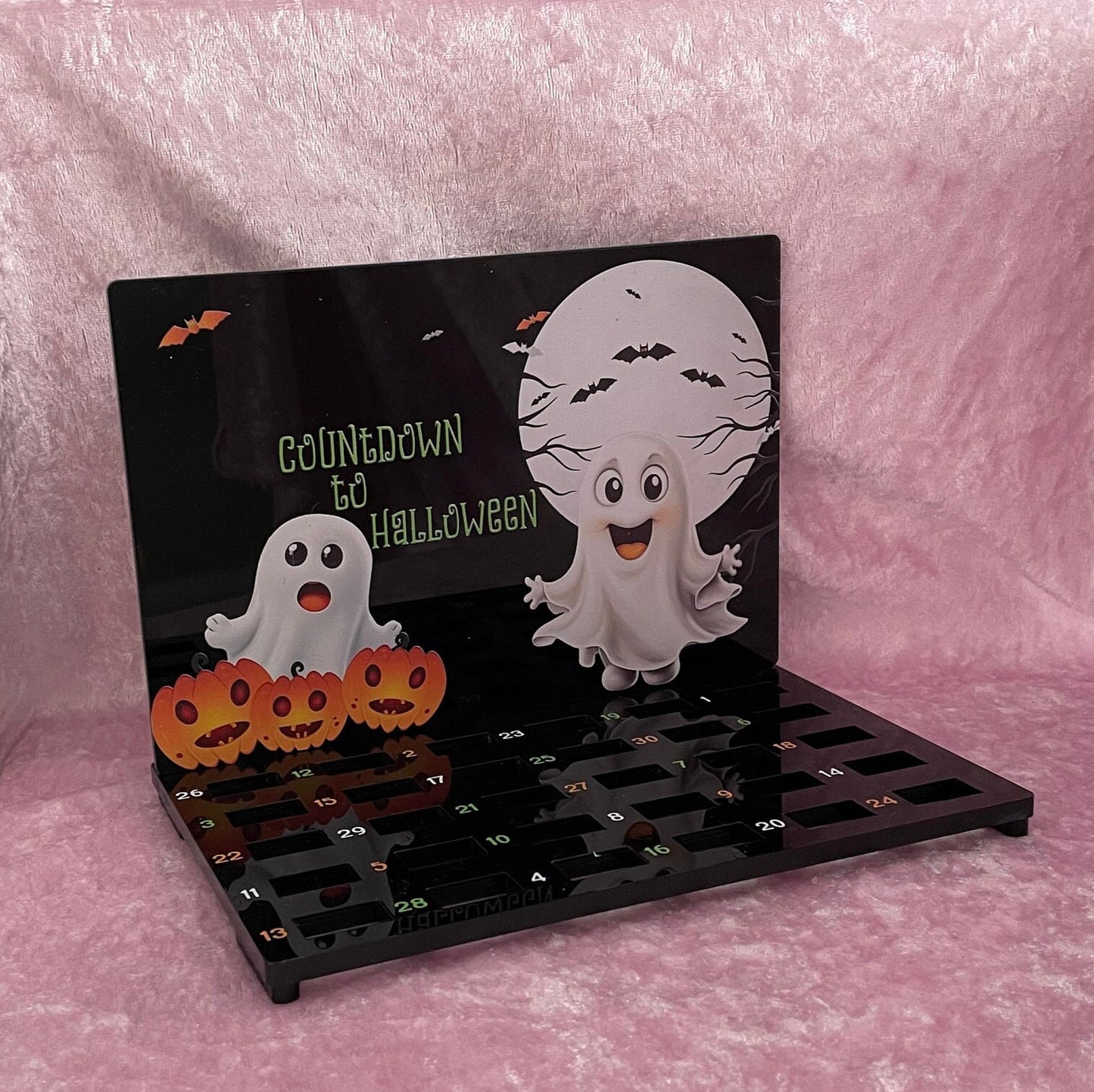 Personalised Halloween acrylic countdown