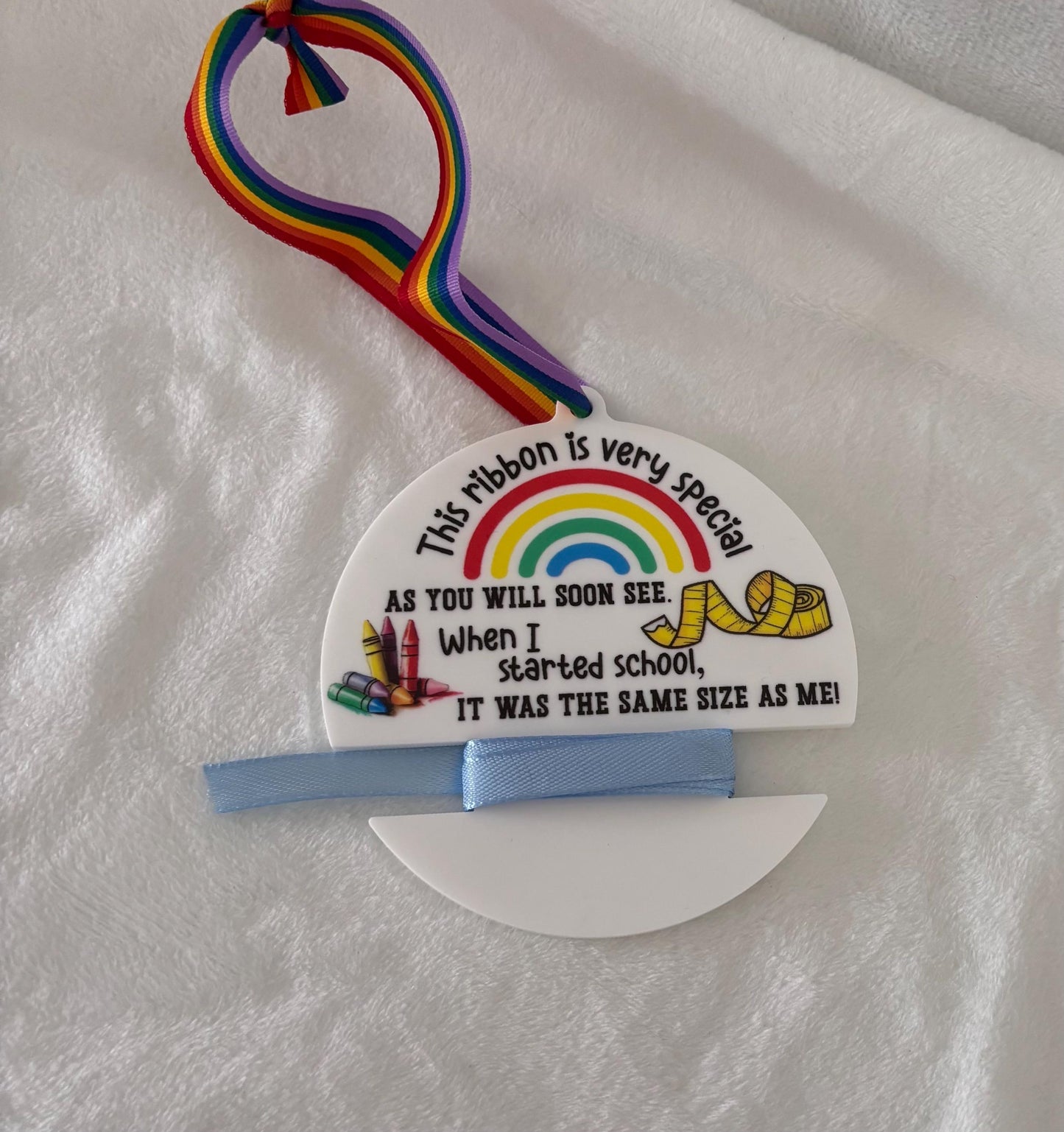 1st day at school height memory gift