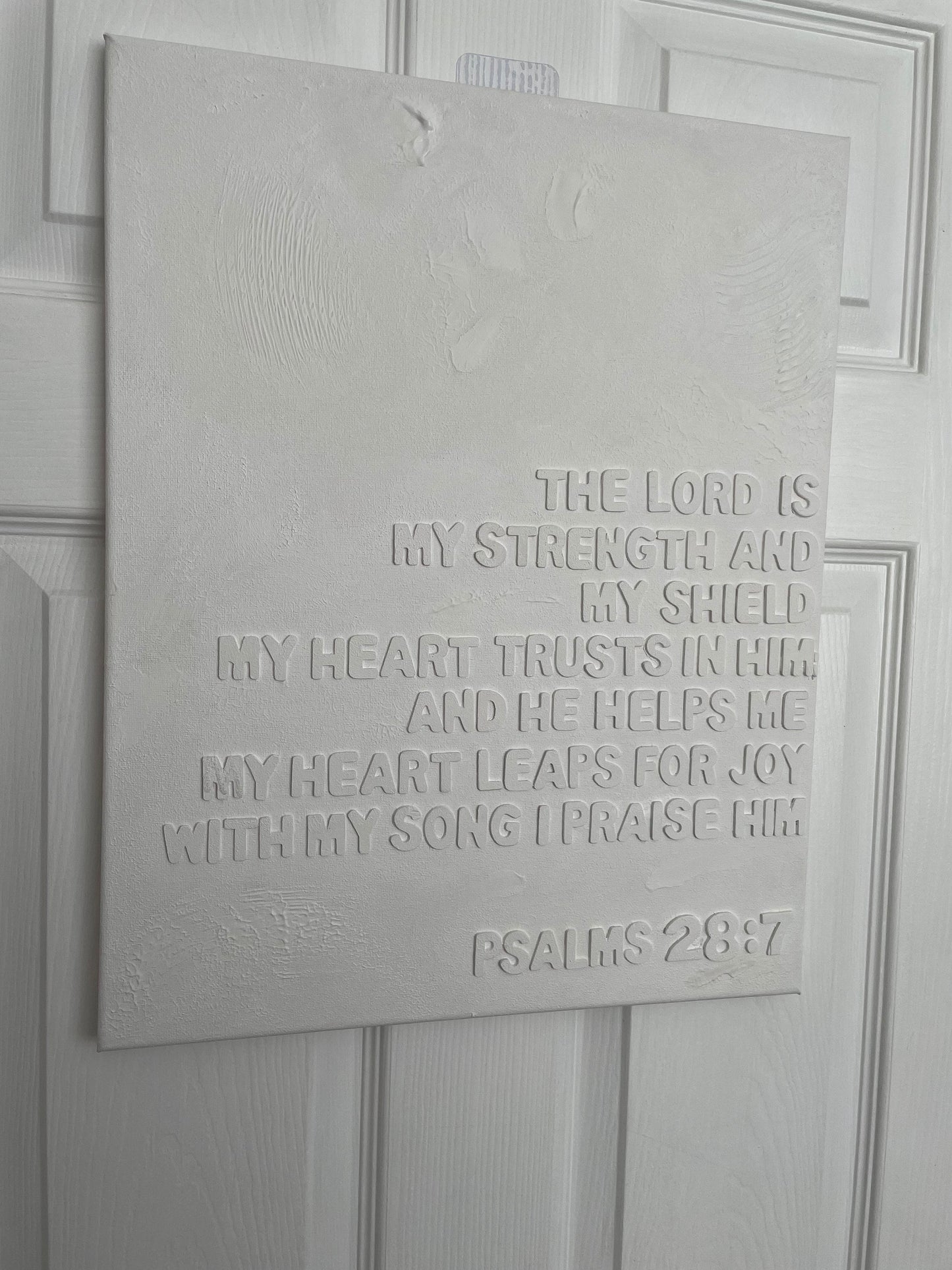 Textured canvas with wording (small)