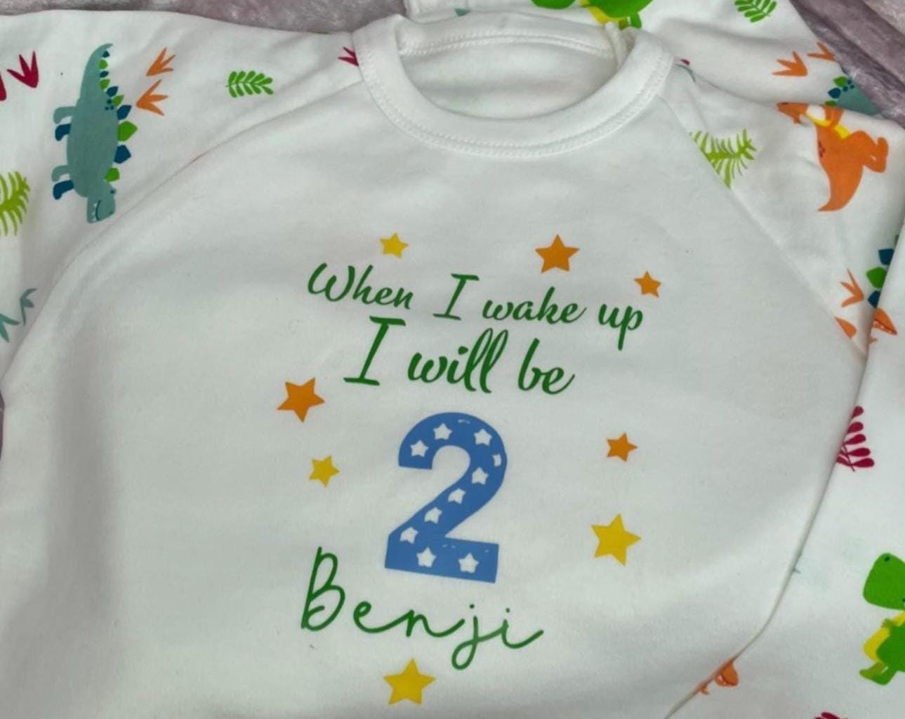 Personalised boys pyjamas