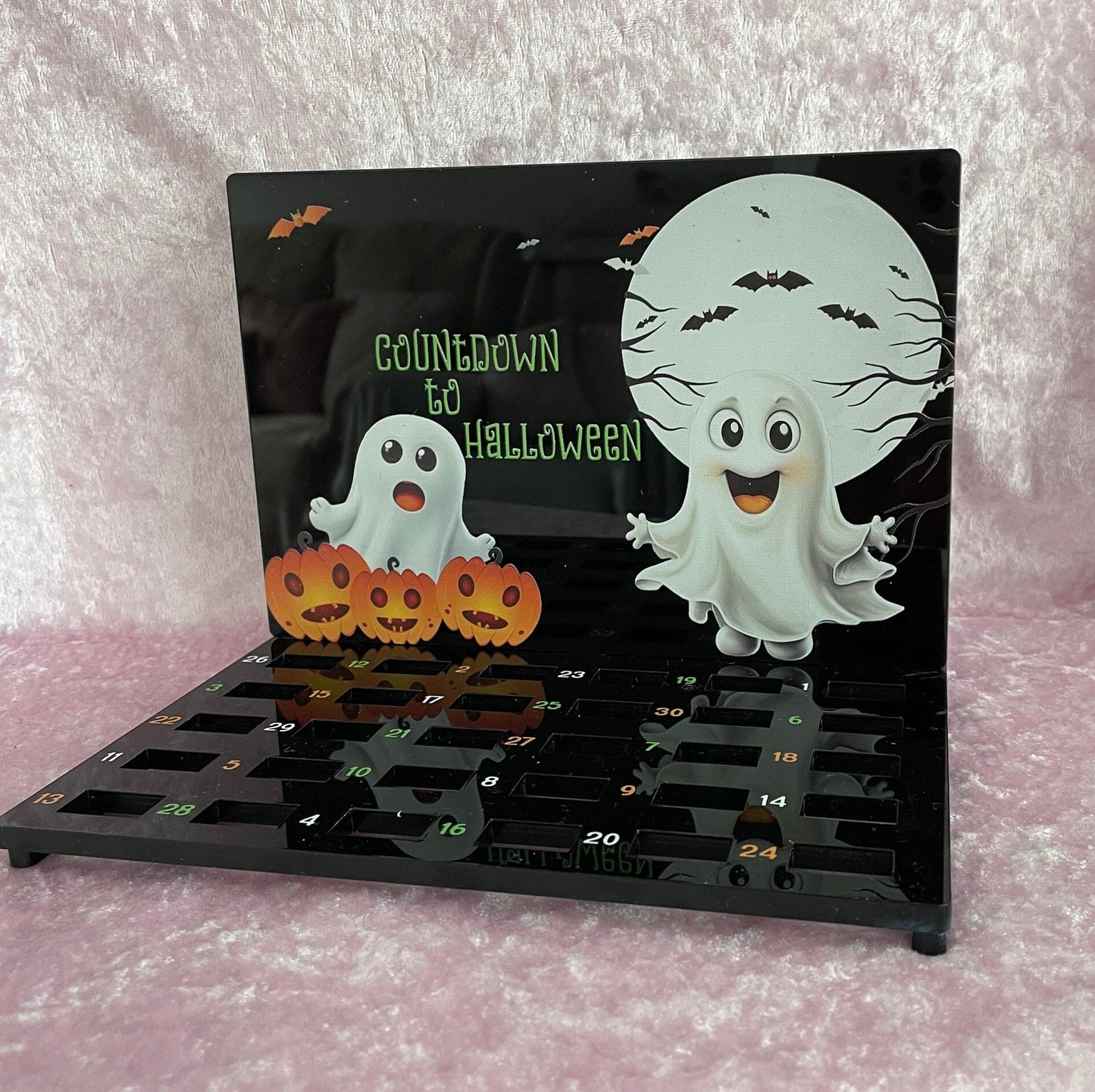 Personalised Halloween acrylic countdown