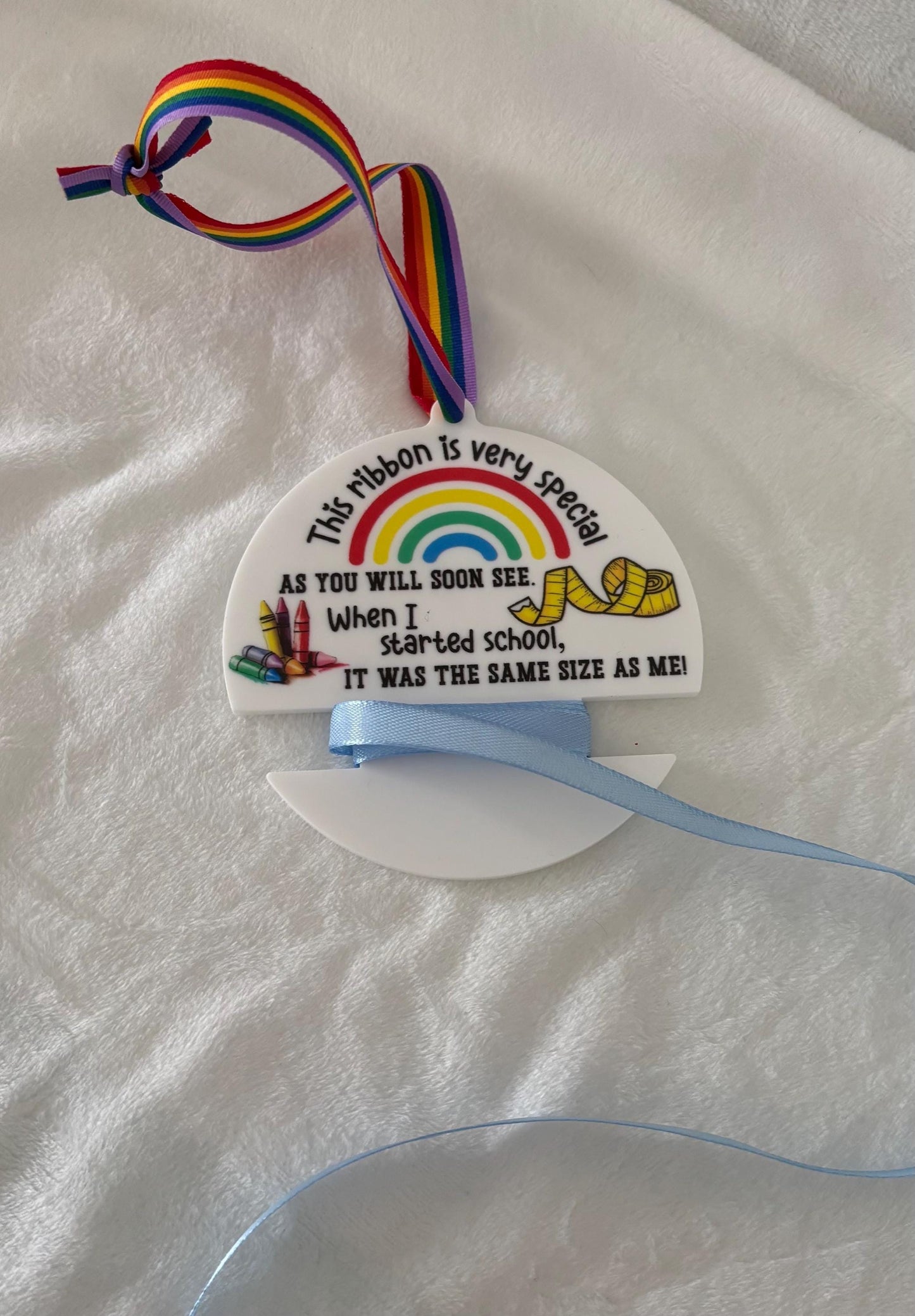 1st day at school height memory gift