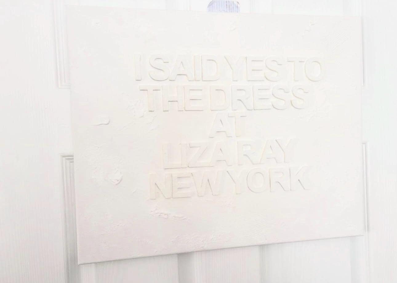 Textured canvas with wording (extra large)