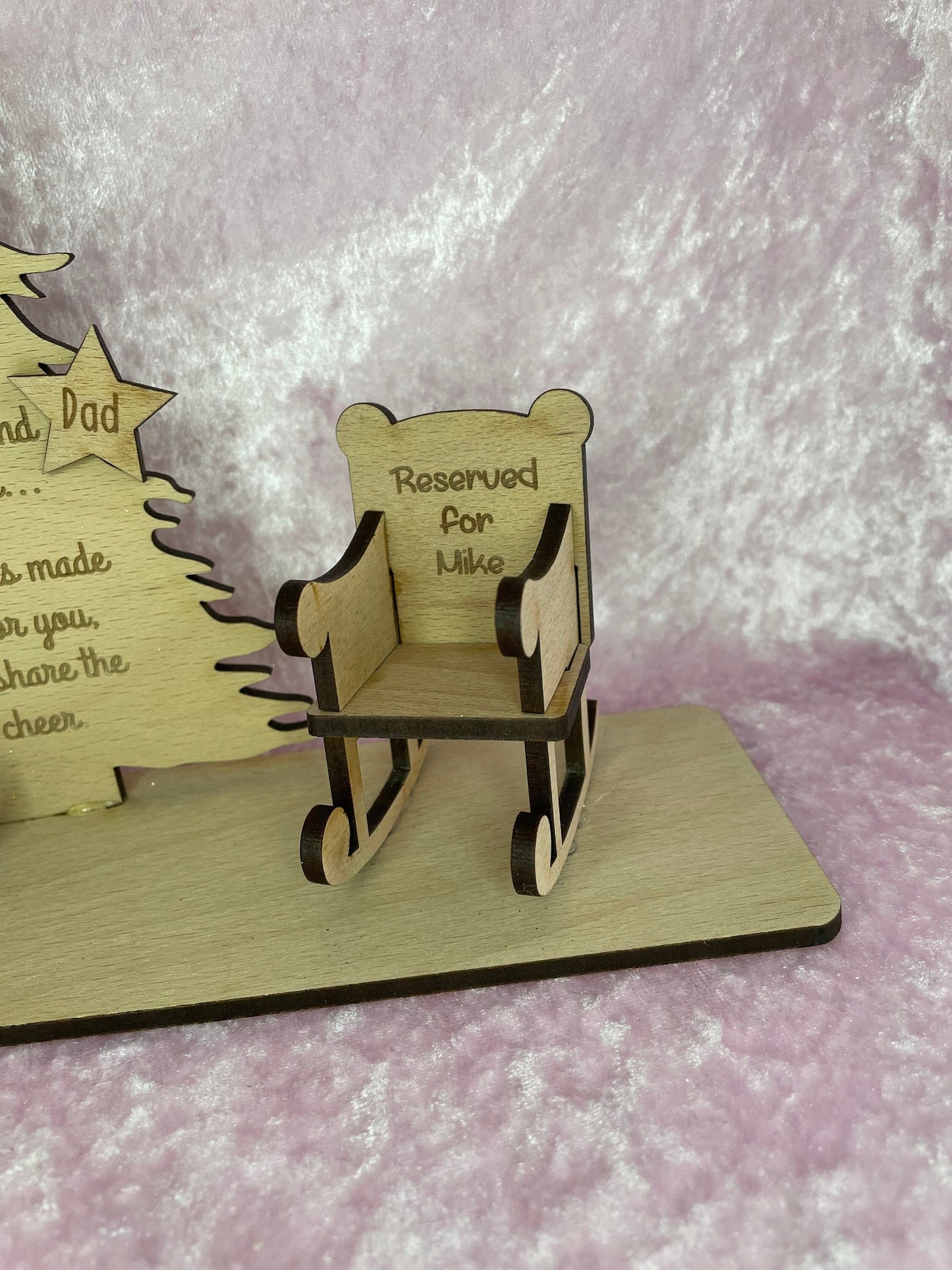 Personalised Memorial Christmas decoration