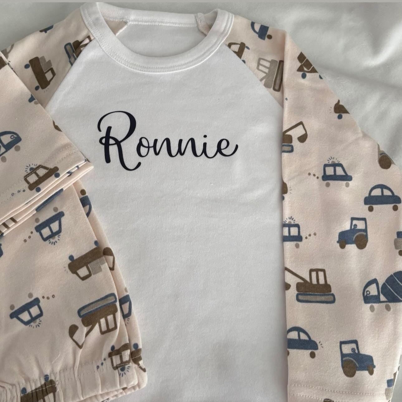 Personalised boys pyjamas