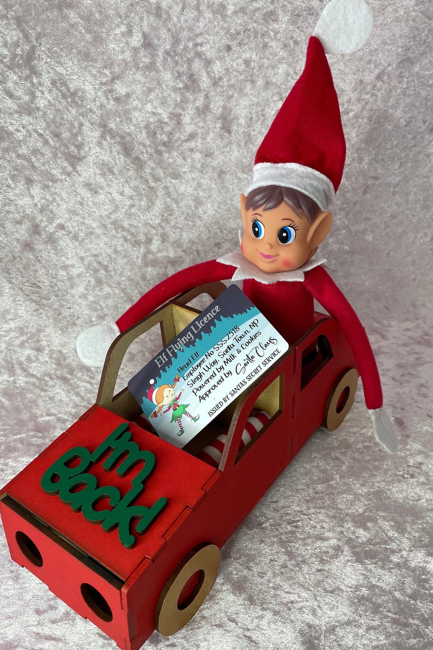 Christmas elf arrival car sets