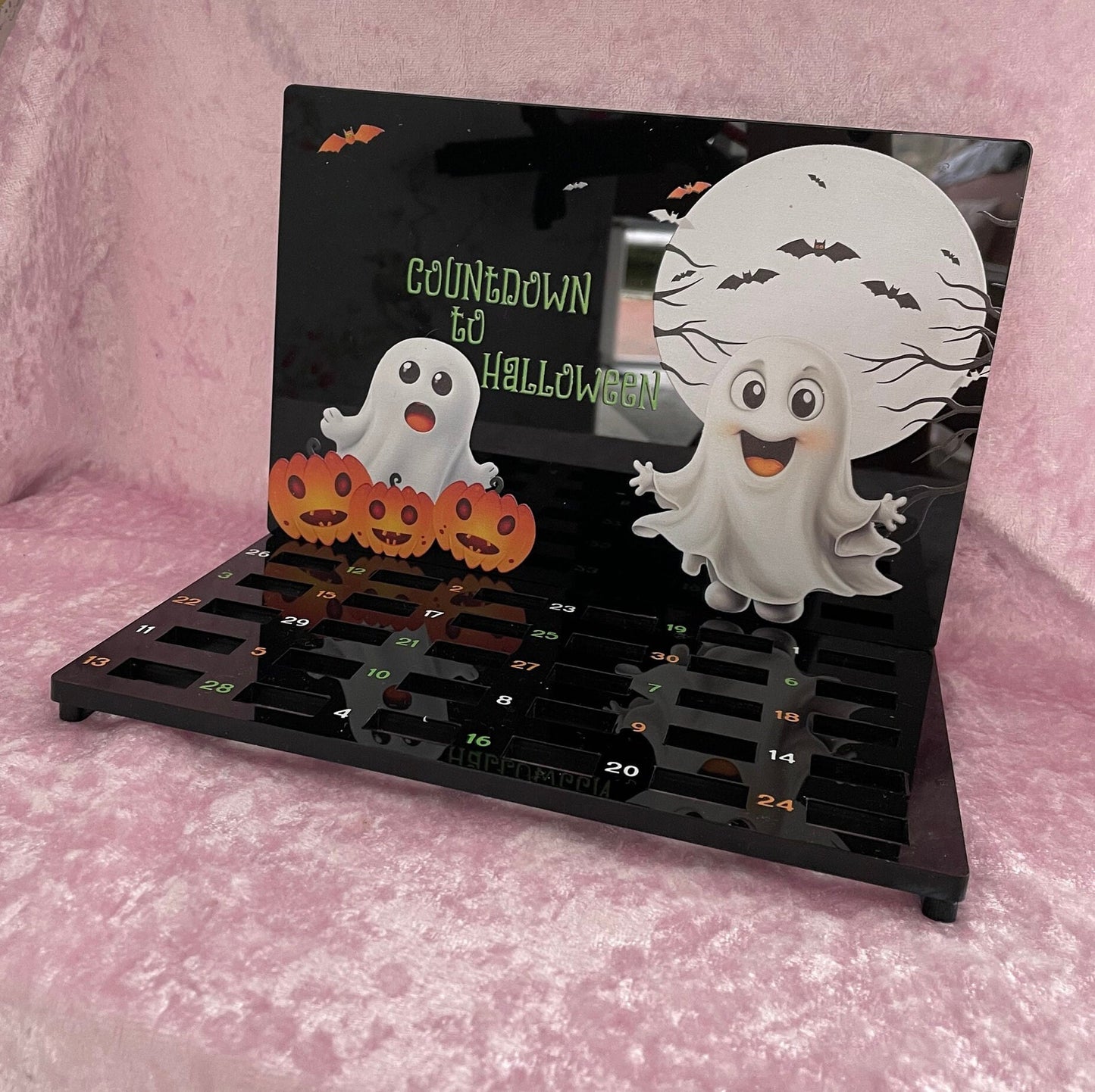 Personalised Halloween acrylic countdown