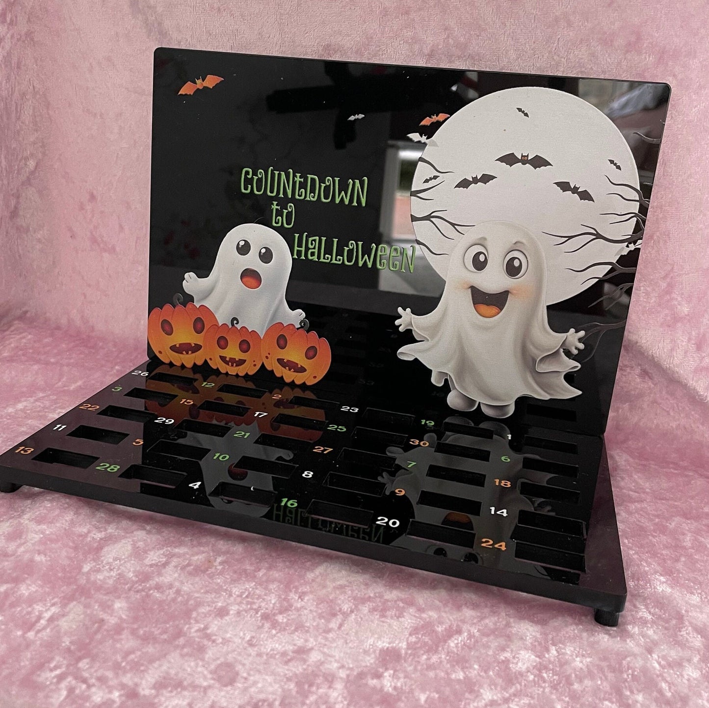 Personalised Halloween acrylic countdown