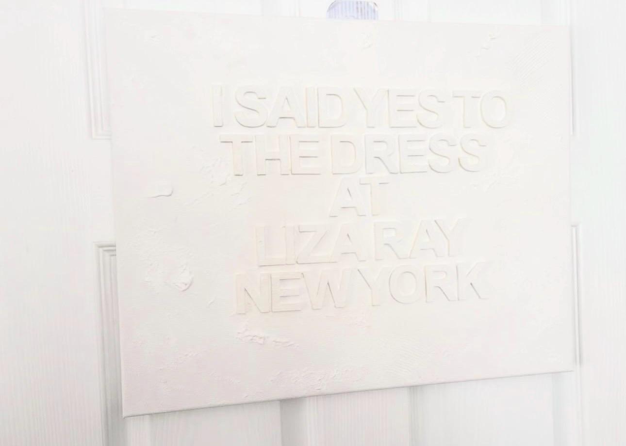 Textured canvas with wording (extra large)