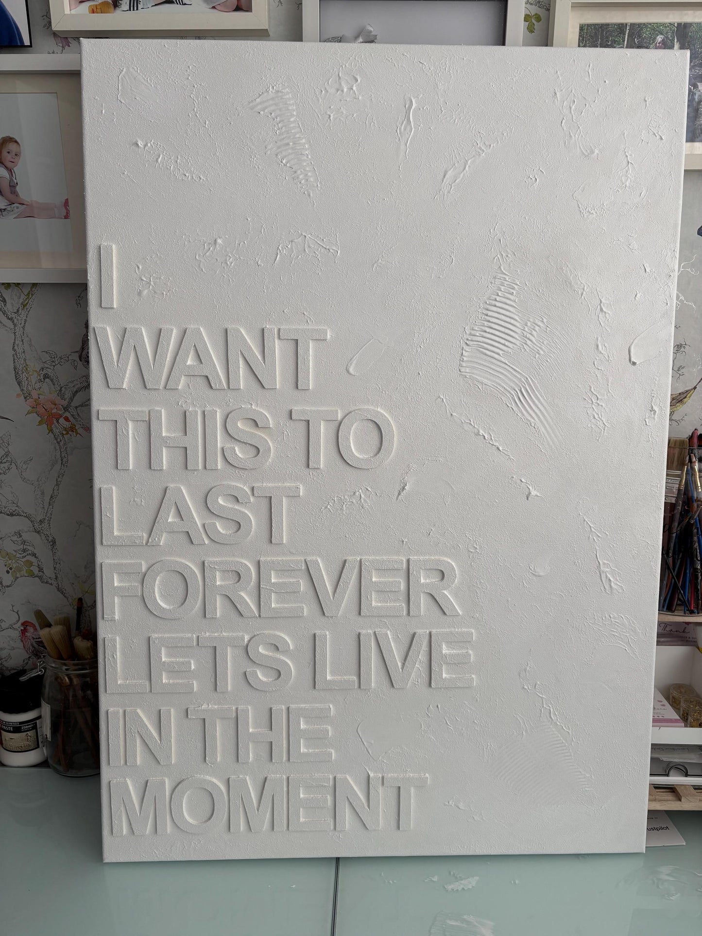 Textured art canvas (extra large)
