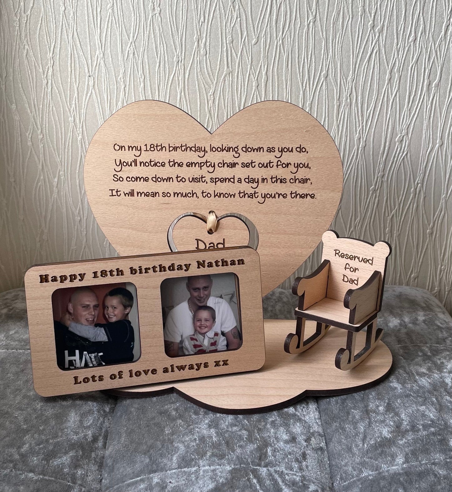 Personalised Memorial decoration