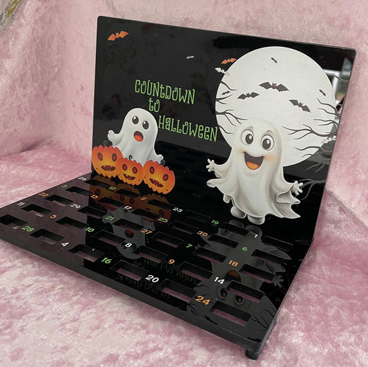 Personalised Halloween acrylic countdown